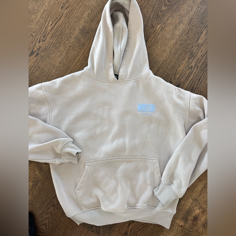 White Fox hoodie.